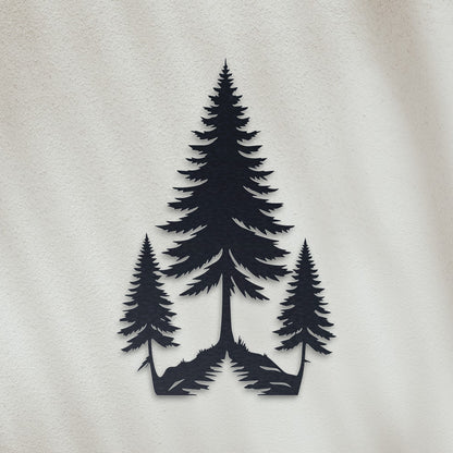 Tree Metal Sign, Metal Wall Art Nature Decor, Home Decor, Housewarming Gifts