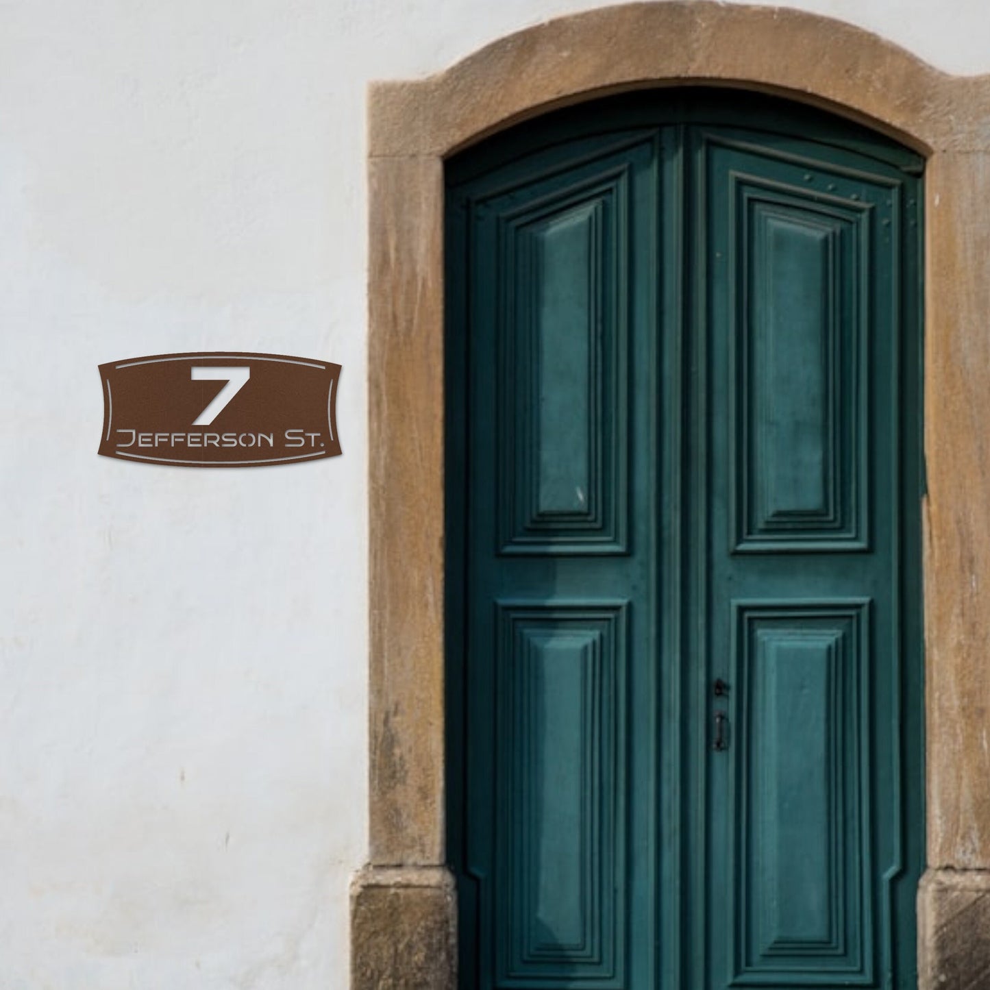 Metal House Numbers, Stylish Custom Address Sign, Personalized Outdoor Address Plaque, Housewarming Gift