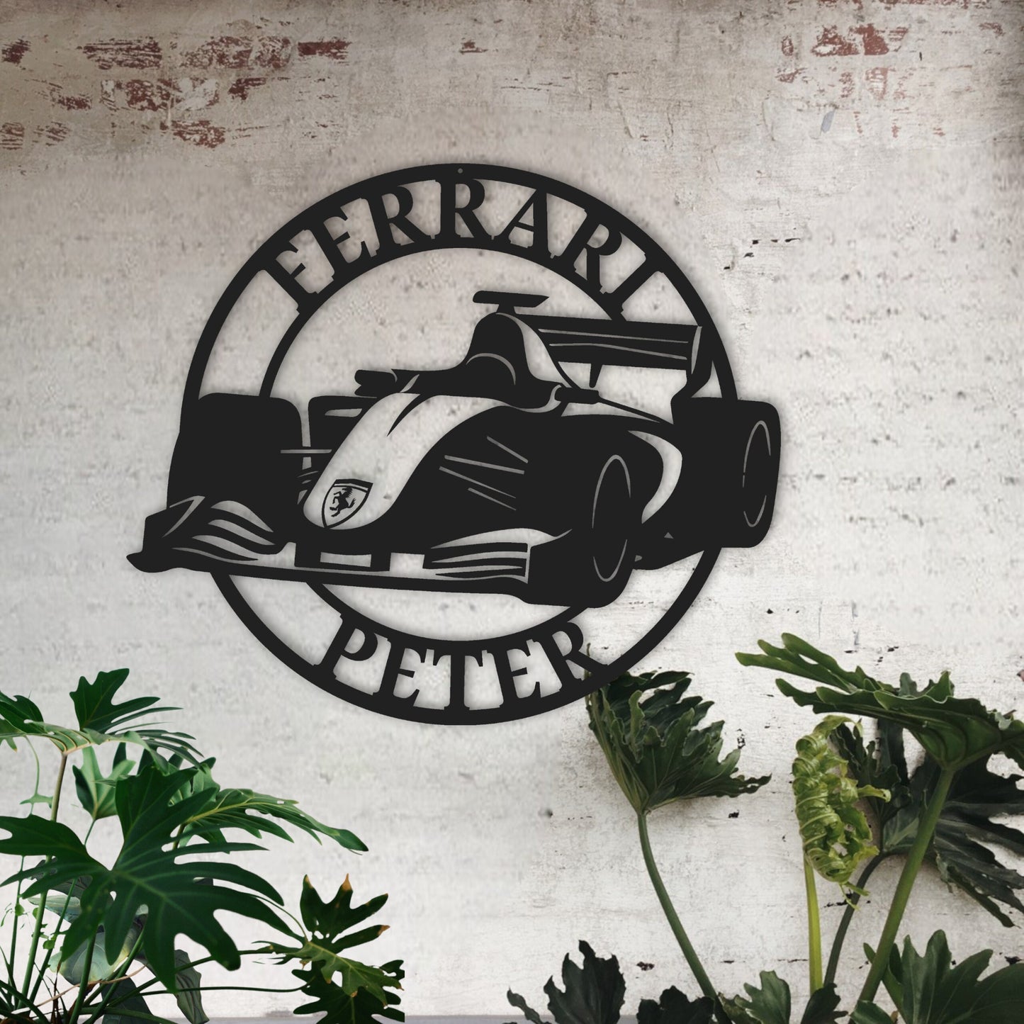 Custom Formula1 Metal Sign, F1 Sign, Personalized Formula Sign, Formula1 decor, Formula Wall Art, F1 Decor, F1 Wall Art, F1 Ferrari Mclaren