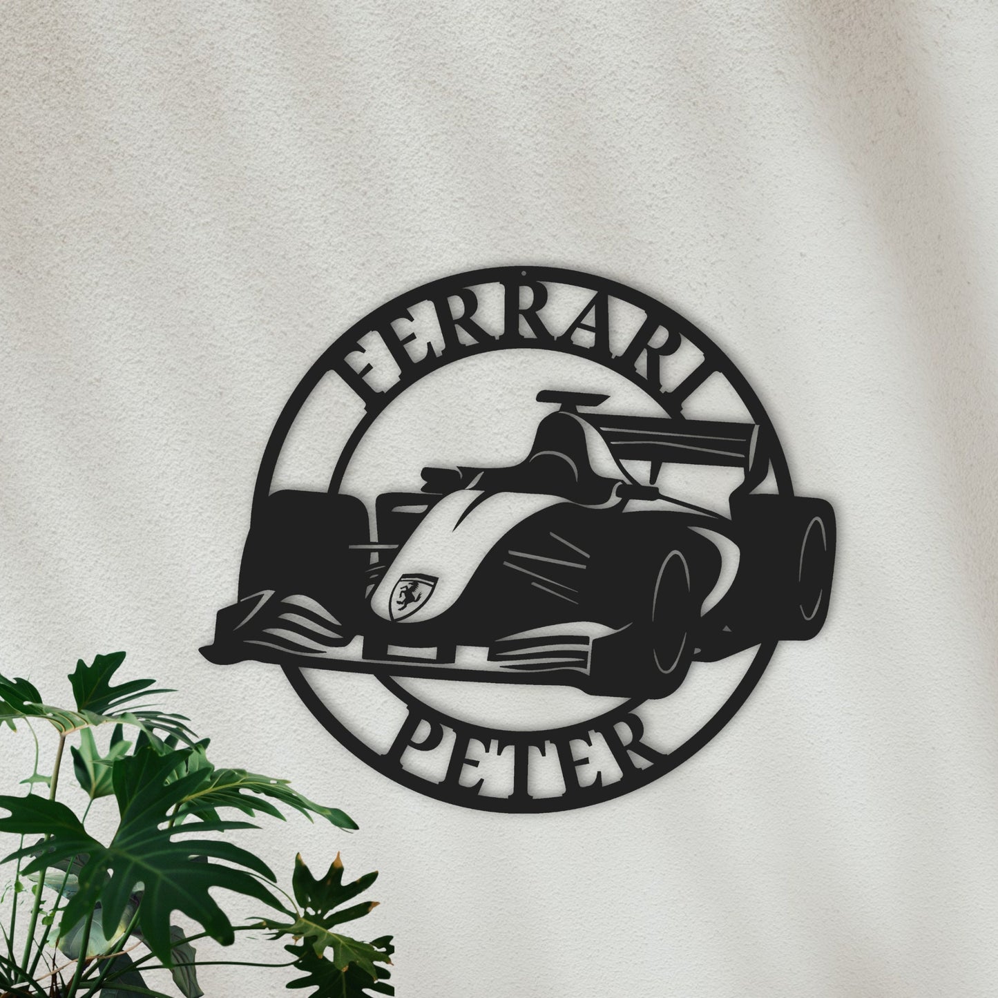 Custom Formula1 Metal Sign, F1 Sign, Personalized Formula Sign, Formula1 decor, Formula Wall Art, F1 Decor, F1 Wall Art, F1 Ferrari Mclaren