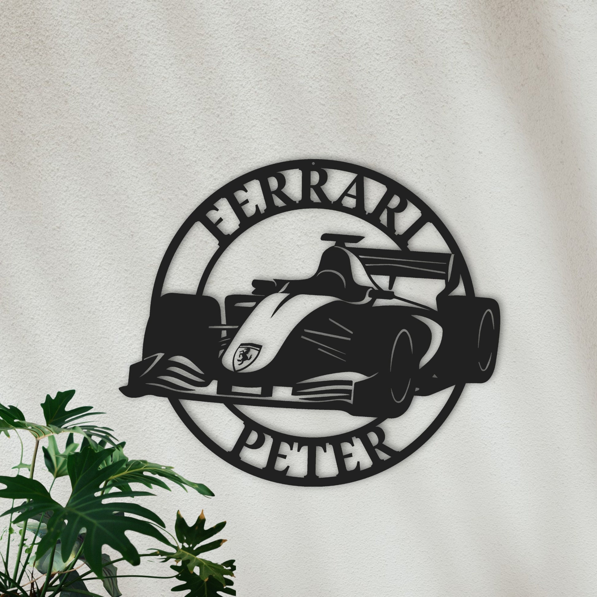 Custom Formula1 Metal Sign, F1 Sign, Personalized Formula Sign, Formula1 decor, Formula Wall Art, F1 Decor, F1 Wall Art, F1 Ferrari Mclaren