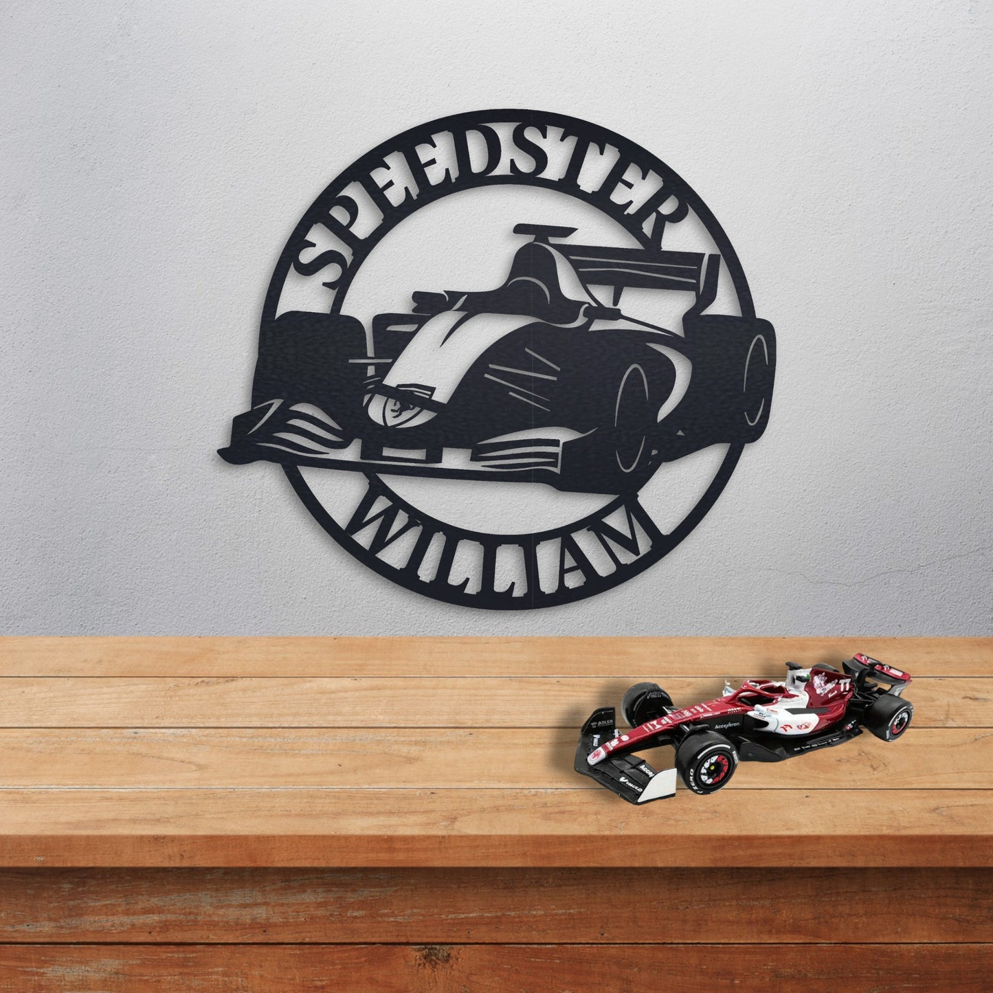 Custom Formula1 Metal Sign, F1 Sign, Personalized Formula Sign, Formula1 decor, Formula Wall Art, F1 Decor, F1 Wall Art, F1 Ferrari Mclaren