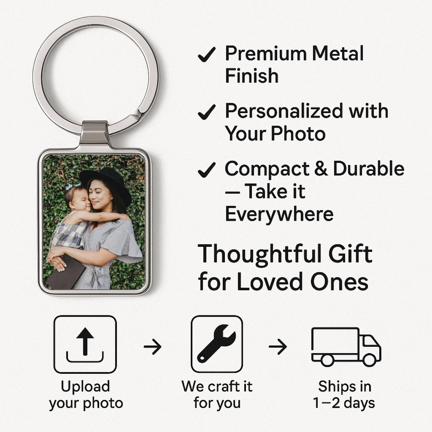 Mother's Day Gift for Mom, Custom Grandma Keychain, Personalized Mother's Day Gift for Grandma, Nana Keychain from Grandkids, Gift for Nana