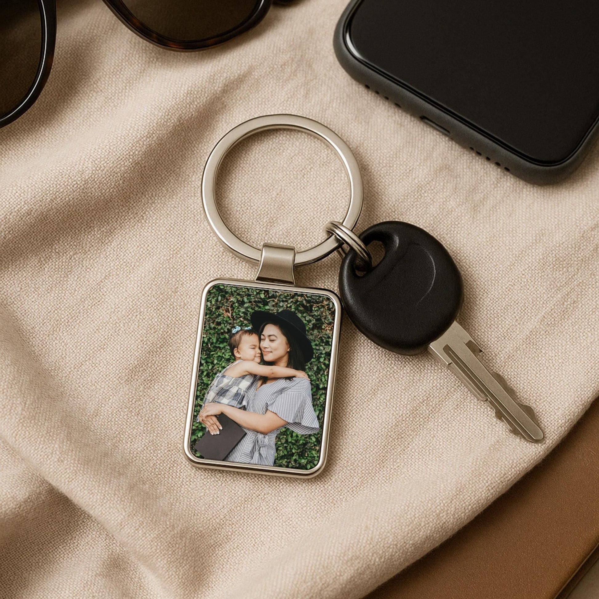 Mother's Day Gift for Mom, Custom Grandma Keychain, Personalized Mother's Day Gift for Grandma, Nana Keychain from Grandkids, Gift for Nana