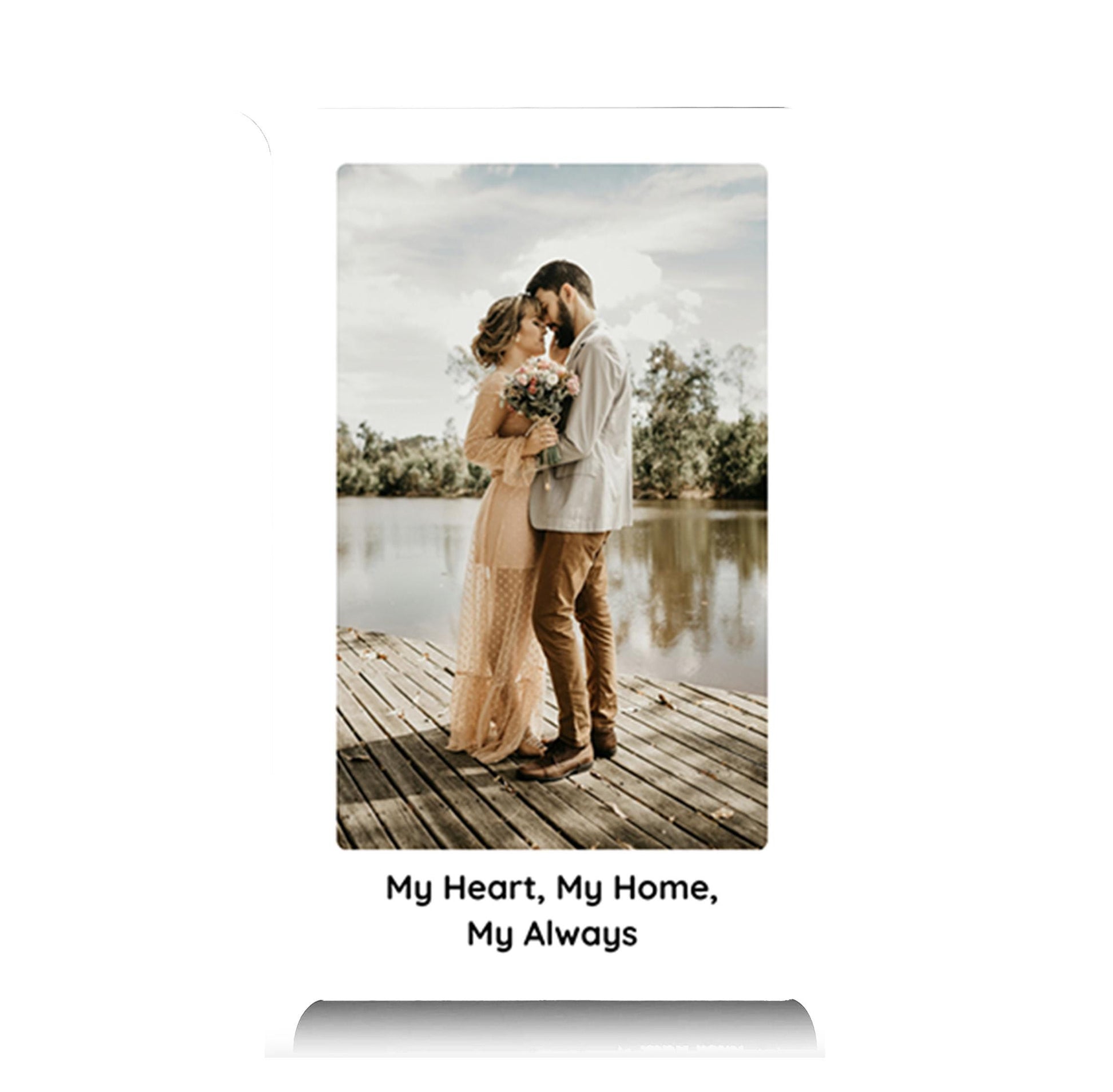 Personalized Photo Gift, Custom Metal Wallet Card, Custom Romantic Gift for Husband, Wife, Gifts for Him, Boyfriend, Girlfriend