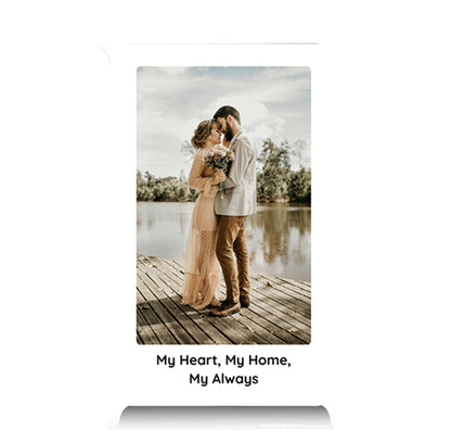Personalized Photo Gift, Custom Metal Wallet Card, Custom Romantic Gift for Husband, Wife, Gifts for Him, Boyfriend, Girlfriend