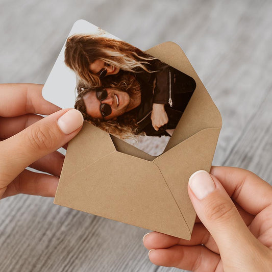 Custom Metal Wallet Card, Romantic Photo Gift for Husband or Wife