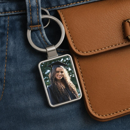 College Graduation Photo Keychain, Personalized Class of 2026 Gift