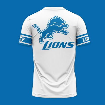 Men's Detroit Lions 2025 Icy White Limited T-shirt