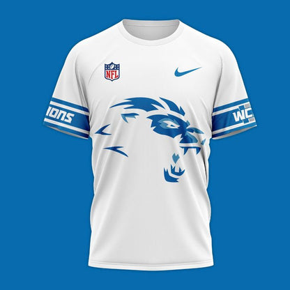 Men's Detroit Lions 2025 Icy White Limited T-shirt