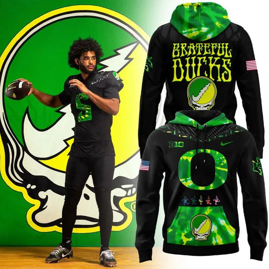 Oregon Ducks "Grateful Ducks"� Uniforms Football Jersey-V1