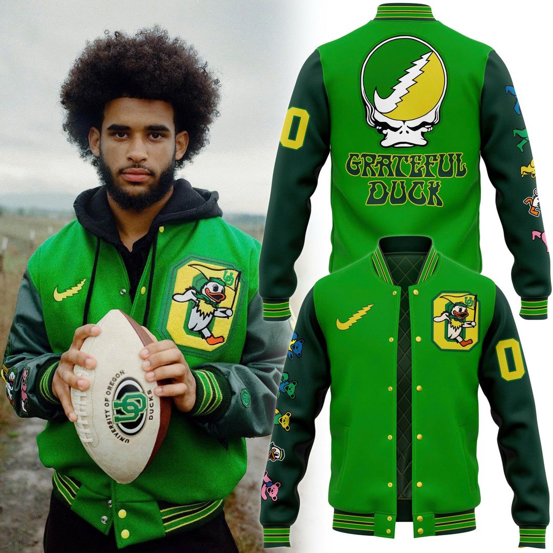 Limited edition Oregon Ducks Grateful Jacket