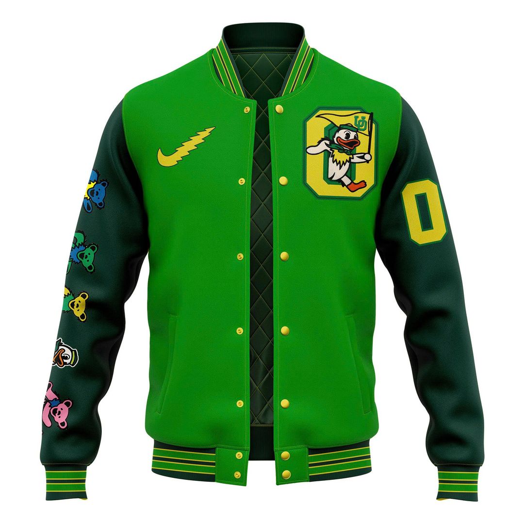 Limited edition Oregon Ducks Grateful Jacket