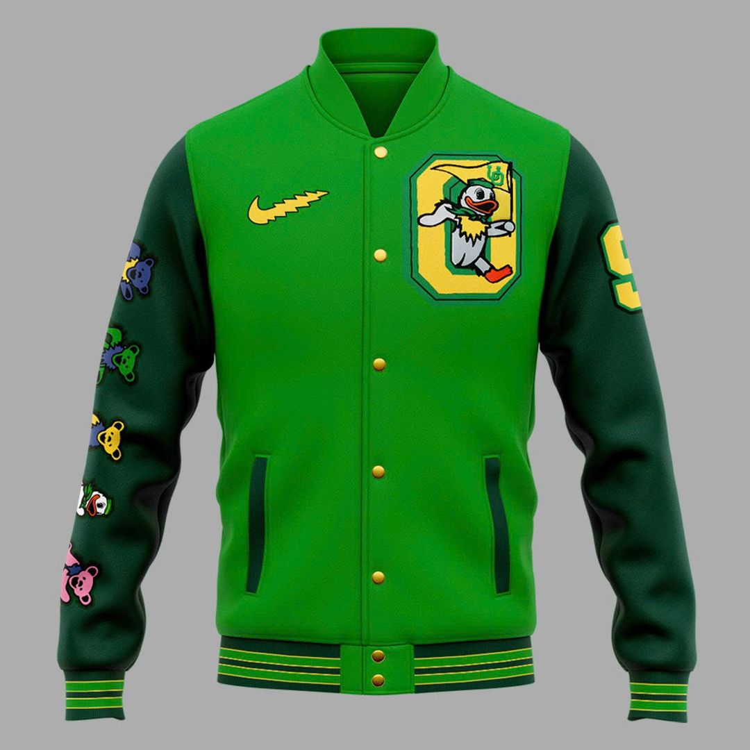 Limited edition Oregon Ducks Grateful Jacket