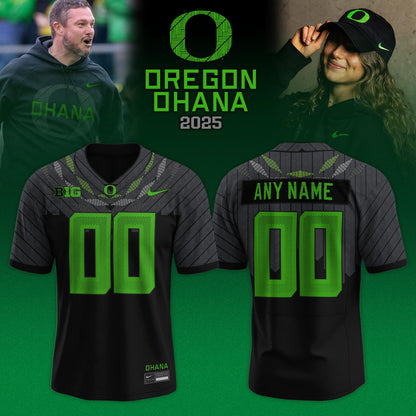 Oregon Ducks Ohana 2025 Limited Edition Custom Jersey