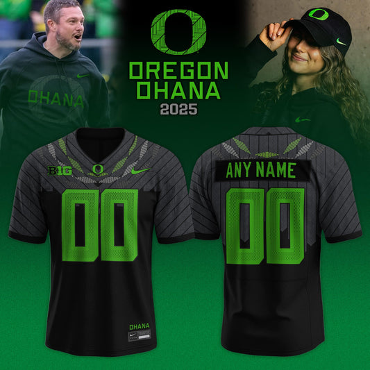 Oregon Ducks Ohana 2025 Limited Edition Custom Jersey