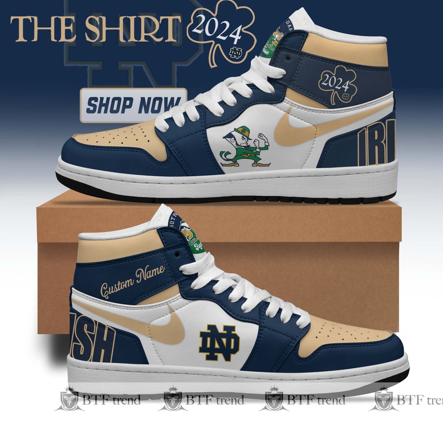 Notre Dame Fighting Irish 2025 The Shirt Shoes