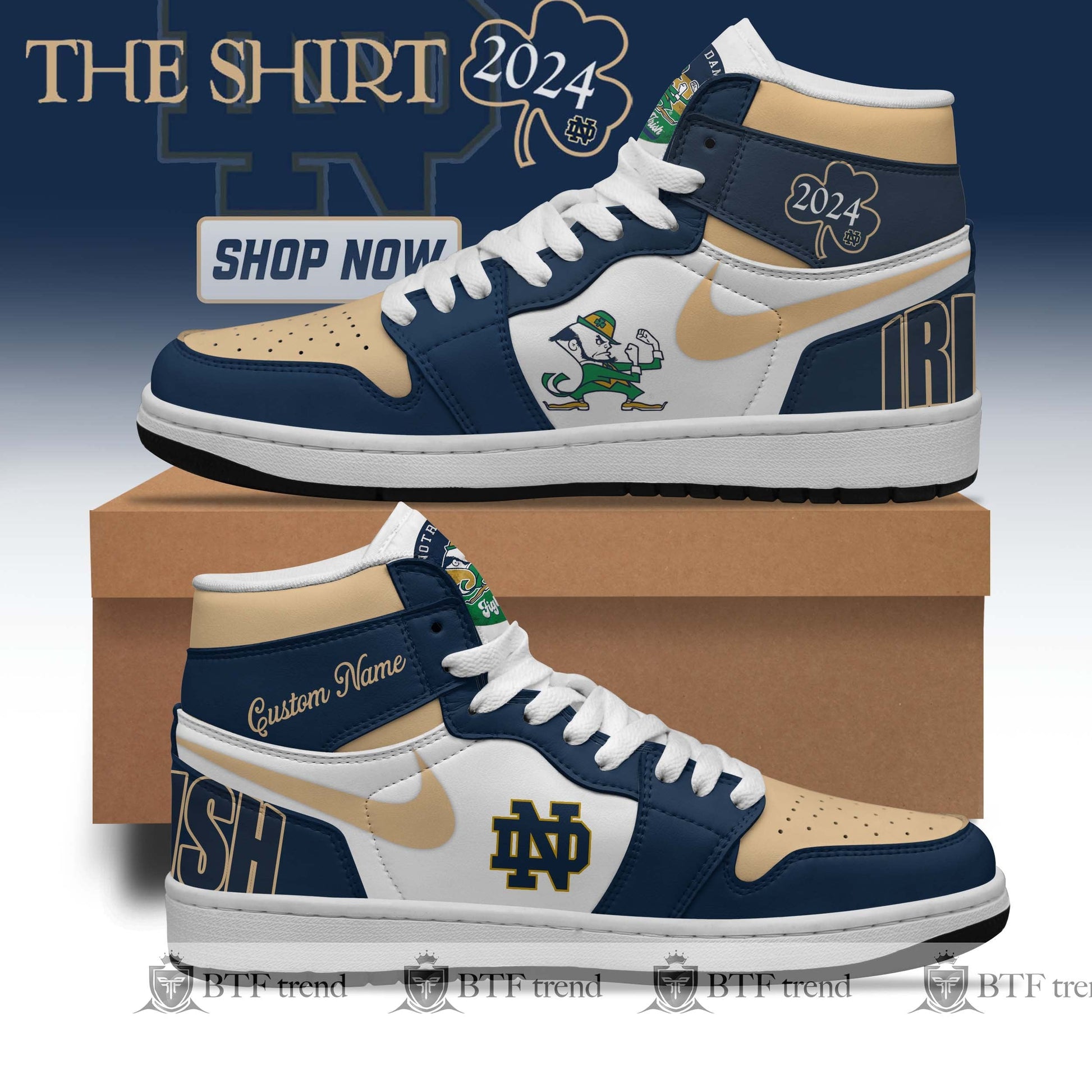 Notre Dame Fighting Irish 2025 The Shirt Shoes