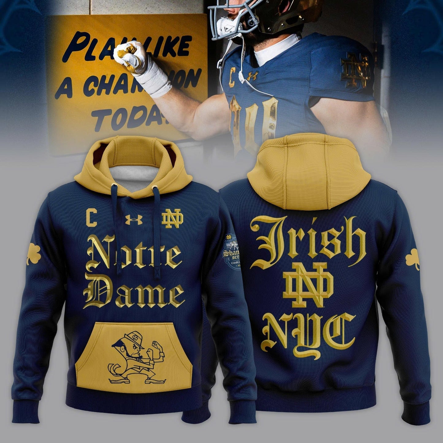 Limited Edition Notre Dame Fighting Irish Shamrock Series Hoodie
