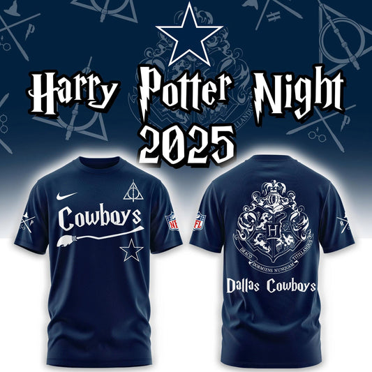 Dallas Cowboys Harry Potter 2025 Combo Tshirt