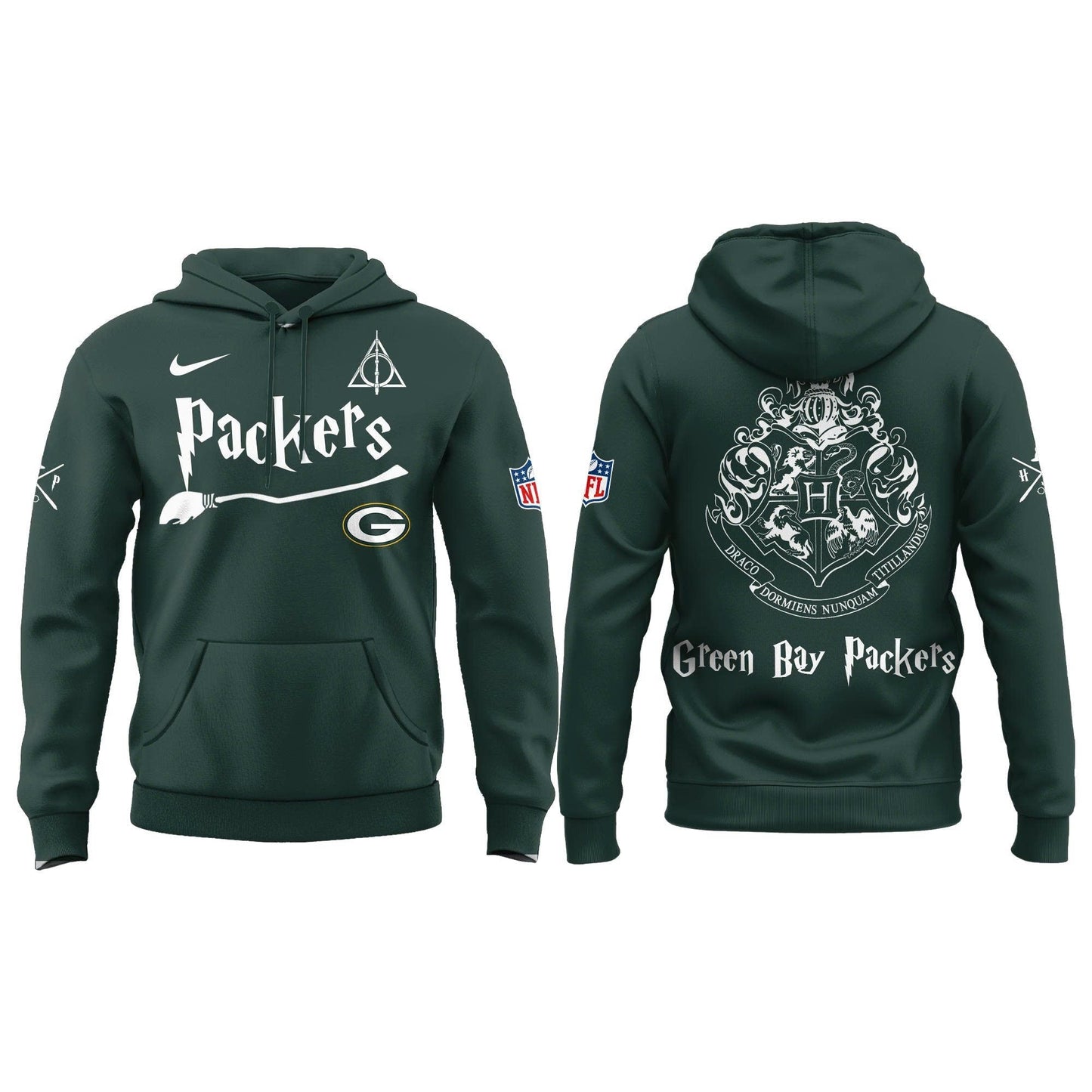 Green Bay Packers Harry Potter 2025 Combo Hoodie