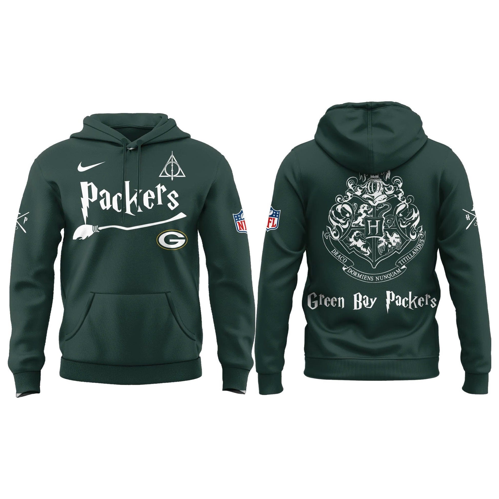 Green Bay Packers Harry Potter 2025 Combo Hoodie