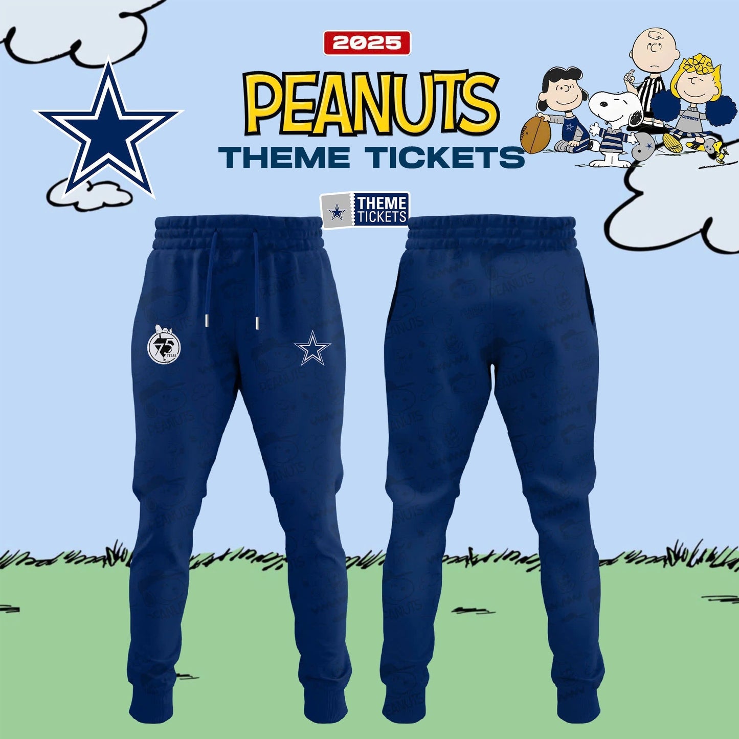 Dallas Cowboys x Peanuts Limited Editions 2025 Hoodie