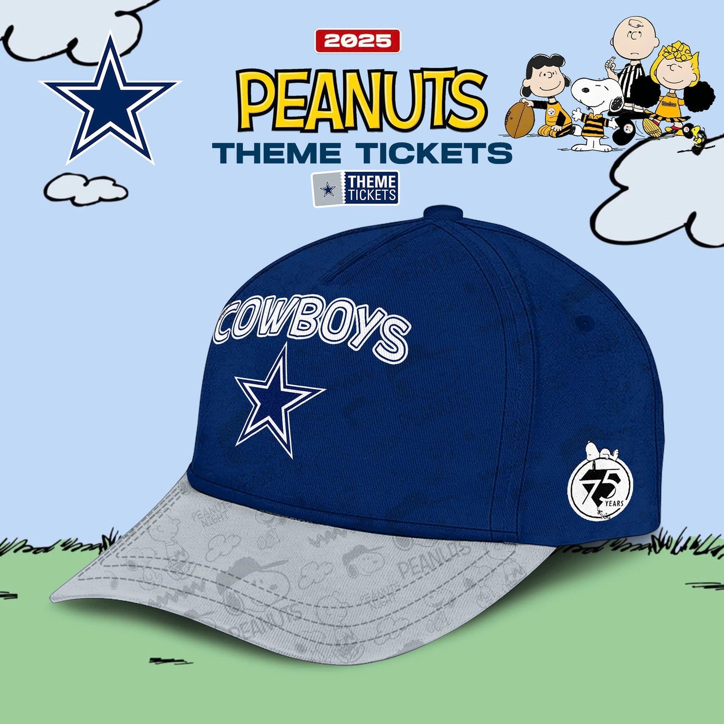 Dallas Cowboys x Peanuts Limited Editions 2025 Hoodie